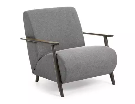 Кресло marthan (la forma) серый 77x78 см.