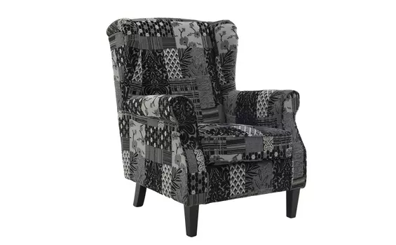 Кресло martínez (to4rooms) черный 76.0x95.0x83.0 см.