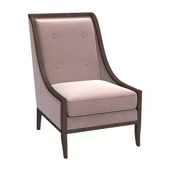 Кресло модерн (r-home) розовый 71x105x93 см.