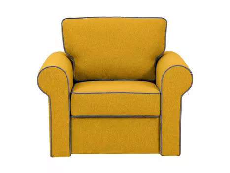 Кресло murom (ogogo) желтый 102x95x90 см.