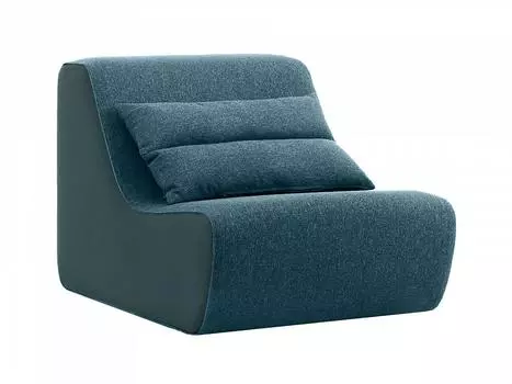 Кресло neya (ogogo) синий 80x77x110 см.