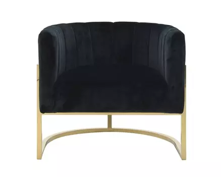 Кресло nico (to4rooms) черный 80.0x72.0x73.0 см.