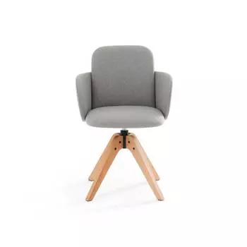 Кресло офисное carina (laredoute) серый 65x86x65 см.