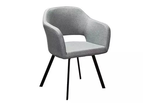 Кресло oscar arki (r-home) серый 60x77x59 см.