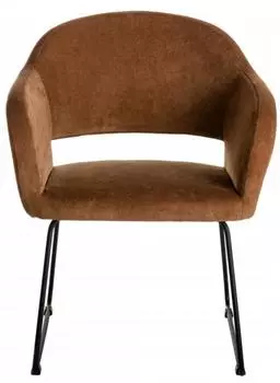 Кресло oscar (r-home) коричневый 60x77x59 см.