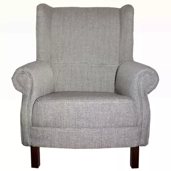 Кресло осло (la neige) серый 85.0x105.0x85.0 см.