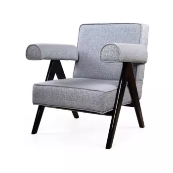 Кресло paffi (desondo) серый