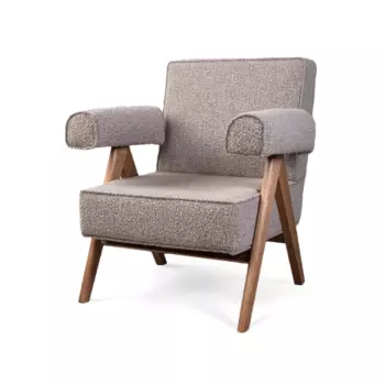 Кресло paffi (desondo) серый