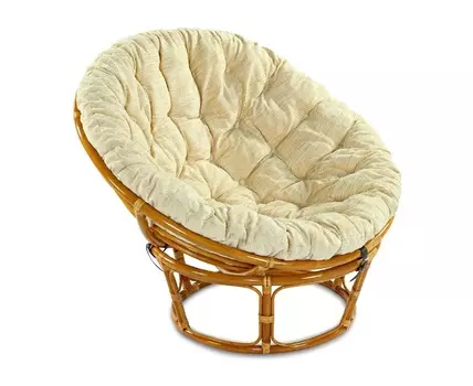 Кресло papasan (ecodesign) оранжевый 84 см.