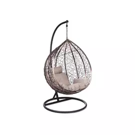 Кресло подвесное (ecodesign) коричневый 105x115x77 см.