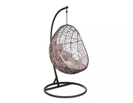 Кресло подвесное (ecodesign) коричневый 79x108x53 см.