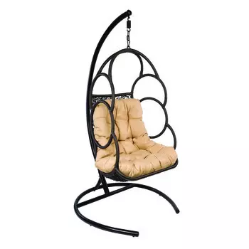 Кресло подвесное galaxy (ecodesign) черный 81.0x124.0x74.0 см.