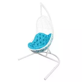 Кресло подвесное вега (ecodesign) голубой 122x205x108 см.
