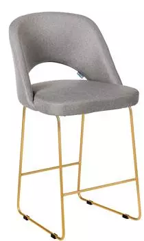 Кресло полубар lars (r-home) серый 49x105x58 см.