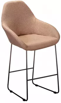 Кресло полубарное kent браун/линк (r-home) бежевый 58x114x59 см.