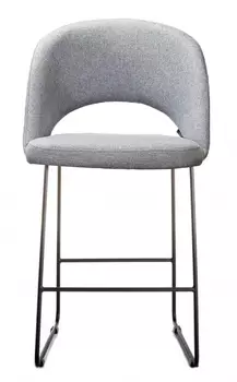 Кресло полубарное lars (r-home) серый 49x105x58 см.