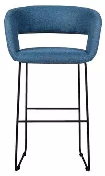 Кресло полубарное walter (r-home) синий 57x89x55 см.