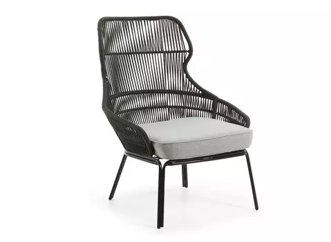 Кресло rizz (la forma) черный 61x102x62 см.