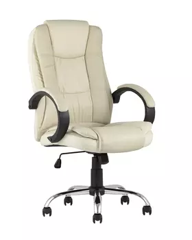 Кресло руководителя topchairs atlant (stoolgroup) бежевый 63x124x76 см.
