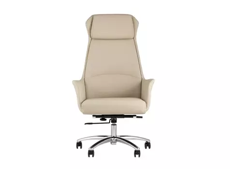 Кресло руководителя topchairs viking (stoolgroup) бежевый 70x120x74 см.