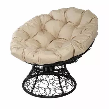 Кресло с пружиной papasan (ecodesign) бежевый 98x80x88 см.