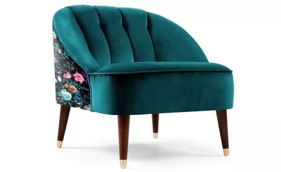 Кресло secret garden by burcu korkmazyurek (icon designe) зеленый 73x74x77 см.