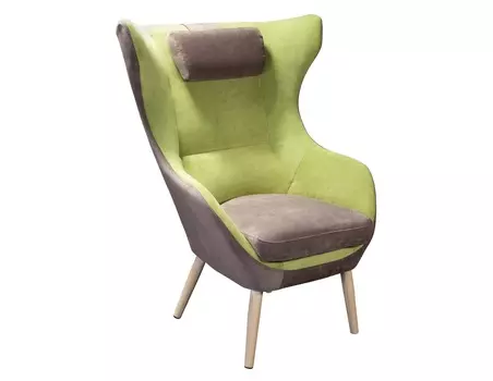 Кресло сканди-2 (r-home) зеленый 80x112x86 см.