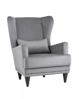 Кресло скотт велюр серый (stoolgroup) серый