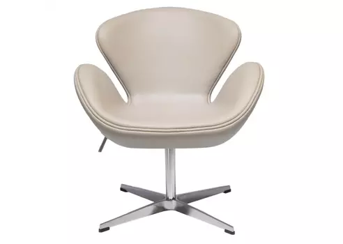 Кресло swan chair (bradexhome) бежевый 61x95x61 см.