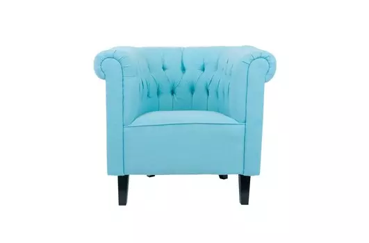 Кресло swaun (mak-interior) бирюзовый 95x98x80 см.