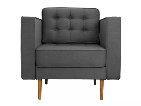 Кресло thor (myfurnish) серый 90x76x92 см.