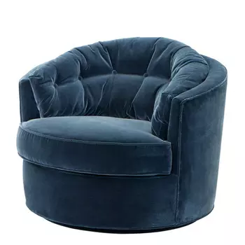 Кресло (to4rooms) синий 90x72x86 см.