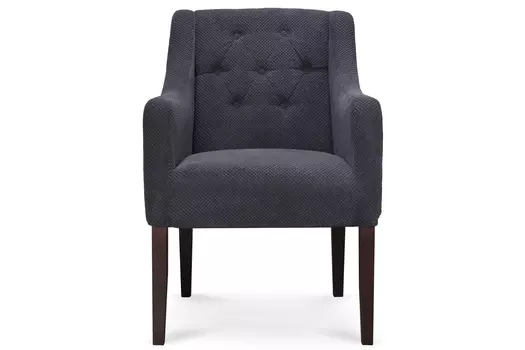 Кресло toledo (myfurnish) серый 62x91x66 см.