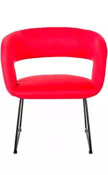 Кресло walter (r-home) красный 56x69x55 см.