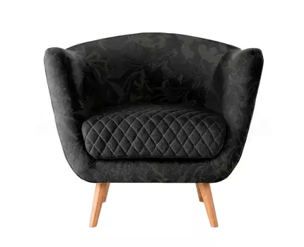 Кресло weird (icon designe) серый 62x85x80 см.