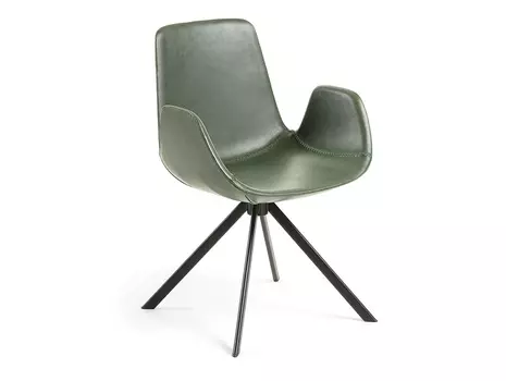 Кресло yasmin (la forma) зеленый 55x84x54 см.