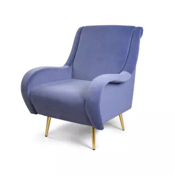 Кресло zefiro (desondo) голубой