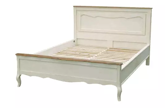 Кровать 200*120 (benin) белый 207.0x127.0x127.0 см.