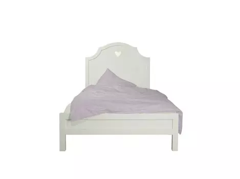 Кровать adelina (etg-home) белый 125.0x135.0x195.0 см.
