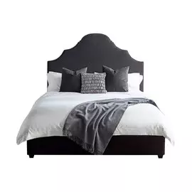 Кровать “attica” 200*200 (idealbeds) серый 210x140x210 см.