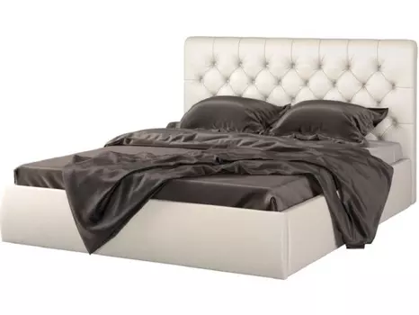 Кровать «беатриче» 180 (древпром) бежевый 189x113x228 см.