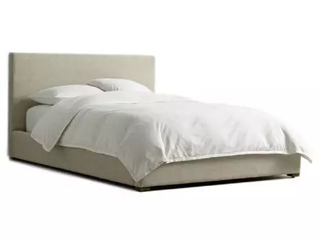 Кровать beck platform (песочный) 140*200 (ml) бежевый 154.0x100x212 см.