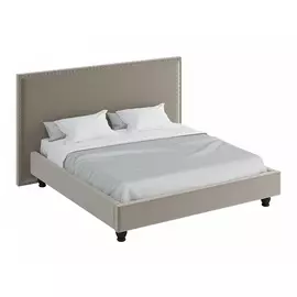 Кровать blues (ogogo) серый 235x139x223 см.