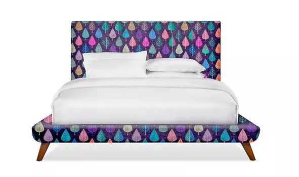 Кровать chameleo leaf bed (icon designe) мультиколор 180x120x220 см.