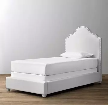 Кровать детская mia (idealbeds) серый 130x115x212 см.