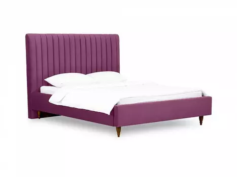 Кровать dijon 1600 (ogogo) фиолетовый 178x135x225 см.