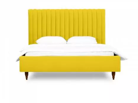 Кровать dijon (ogogo) желтый 198x135x225 см.
