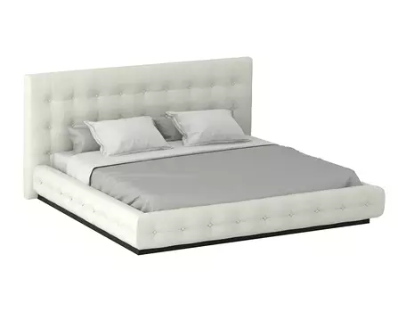 Кровать kristal (ogogo) белый 206x102x230 см.