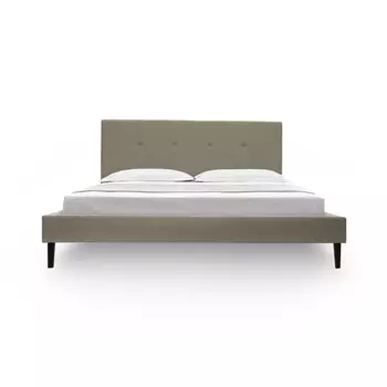 Кровать kyle 160*200 (ml) бежевый 176.0x130.0x216.0 см.