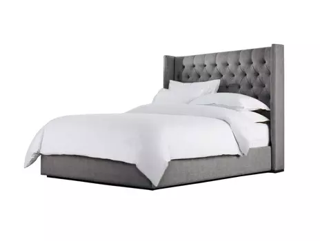 Кровать maker 180*200 (ml) серый 208.0x160.0x218.0 см.